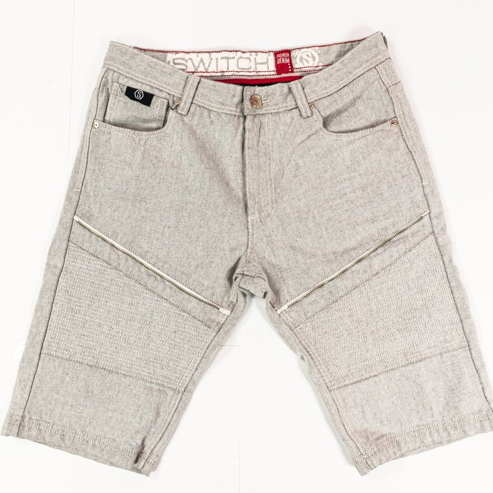 Switch Premium Men’s Denim Shorts Size 34 Casual Shorts Zipper